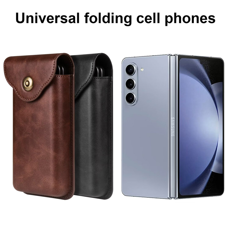 Belt Bag Leather Wide - Casing Klip Sabuk/Tas Pinggang untuk Samsung