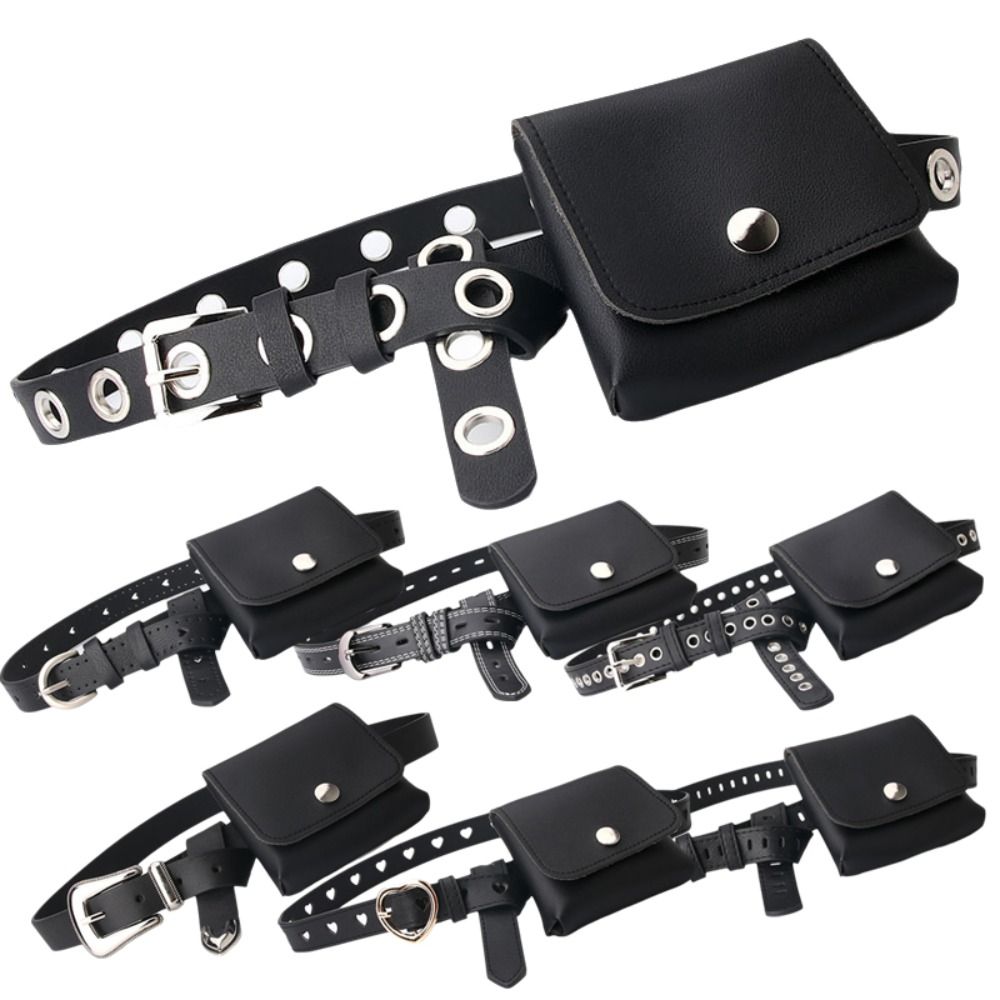 Belt Bag Leather Wide - Hadiah Tas Pinggang Wanita Kulit PU