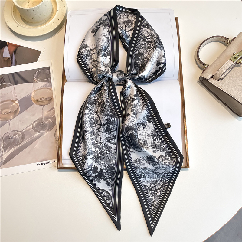 Luxury Bags In China - Selendang Panjang Mewah, Ikat Rambut Tipis,