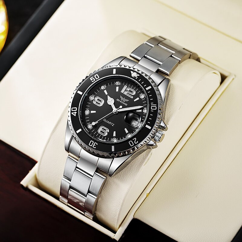 Luxury Bags Brands List - Jam Tangan Kuarsa Pria Baja Tahan