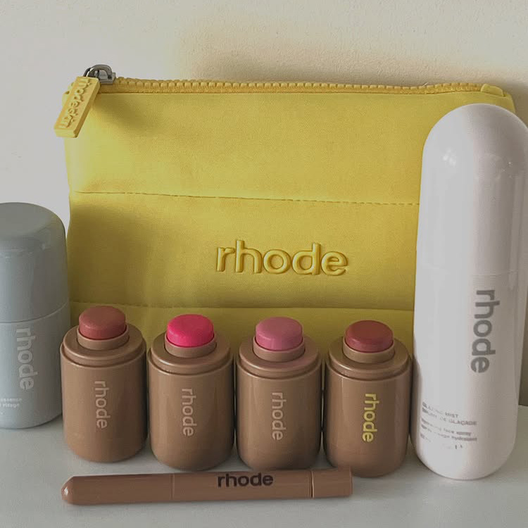Luxury Ziploc Bags - Merek Mewah Pocket Blush Cream Rouge