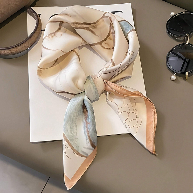 Luxury Bags In China - 2024 desain mode cetak Satin persegi