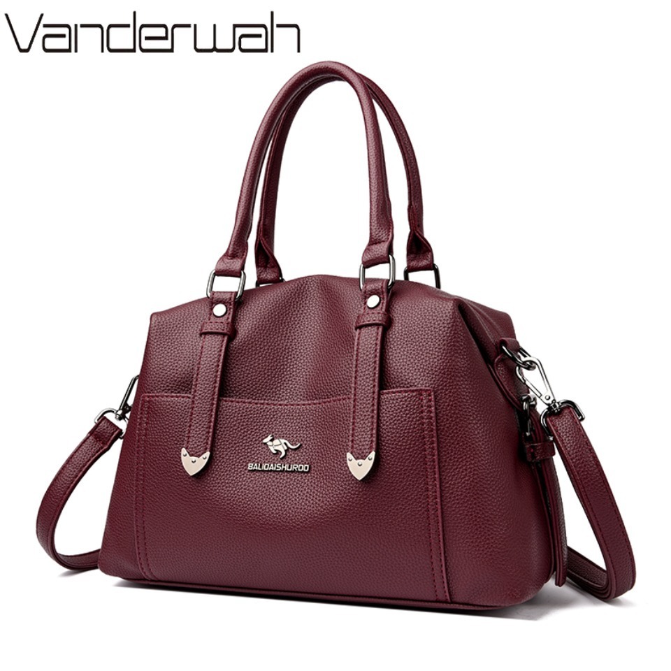 Luxury Bags For Travel - Tas Selempang Bahu Kulit Lembut Desainer