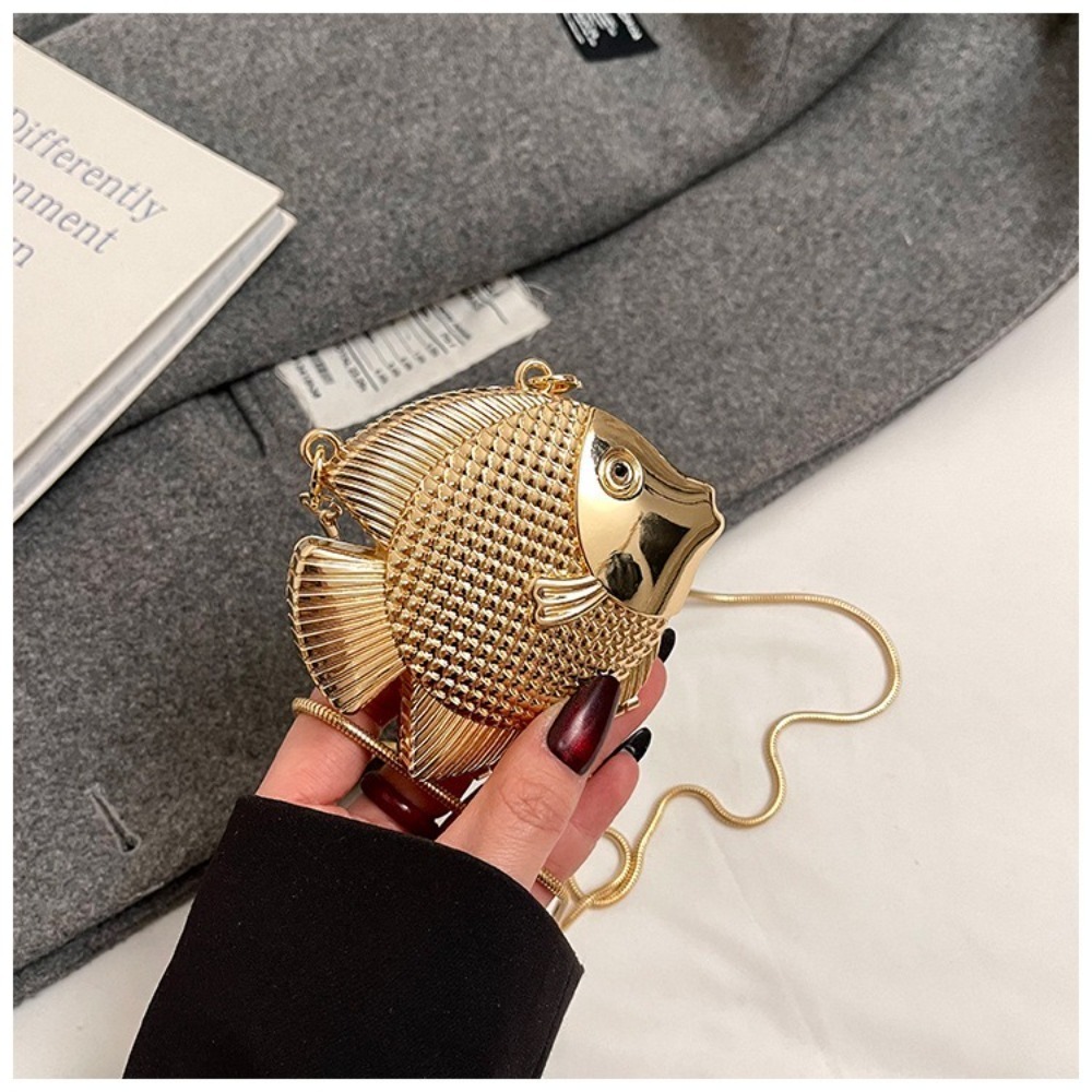 Mini Bag Evening Clutch - Tas Selempang Bentuk Ikan Kecil yang