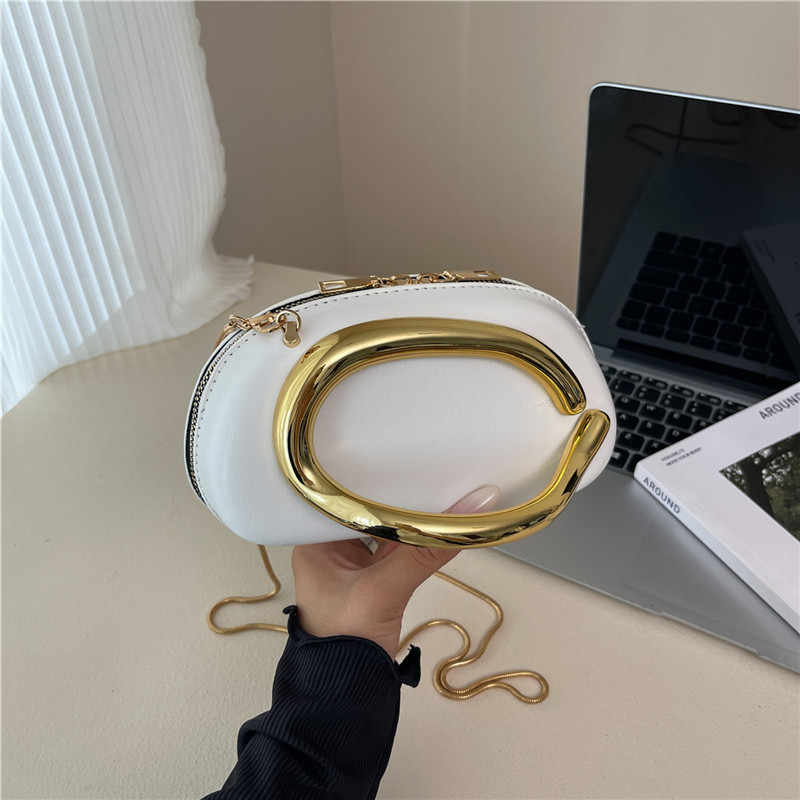Mini Bag Evening Clutch - Tas Clutch Wanita dengan Pegangan Logam
