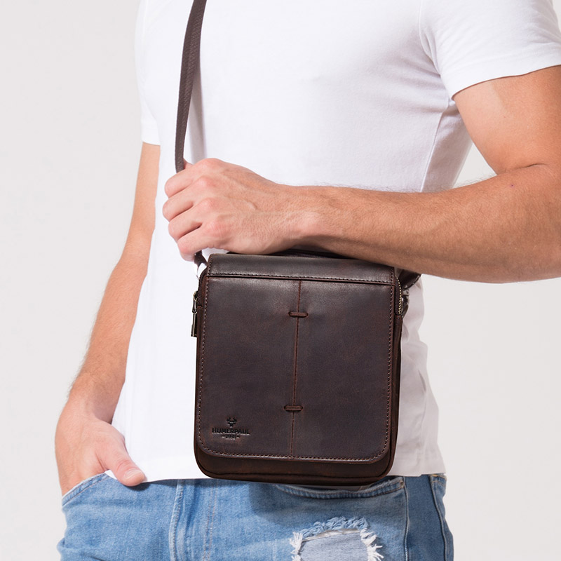 Tas Pesan Pria Kulit Kuda Gila - Luxury Bags For Travel ulasan dan harga