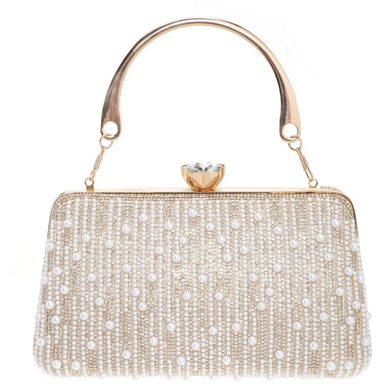 Tas Malam Perak Formal Wanita  - Luxury Bags Gold ulasan dan harga