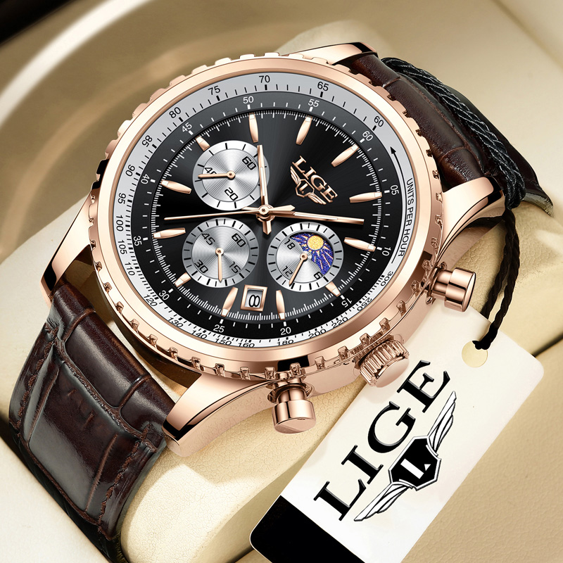LIGE jam tangan kuarsa untuk p - Luxury Bags Brands List ulasan dan harga