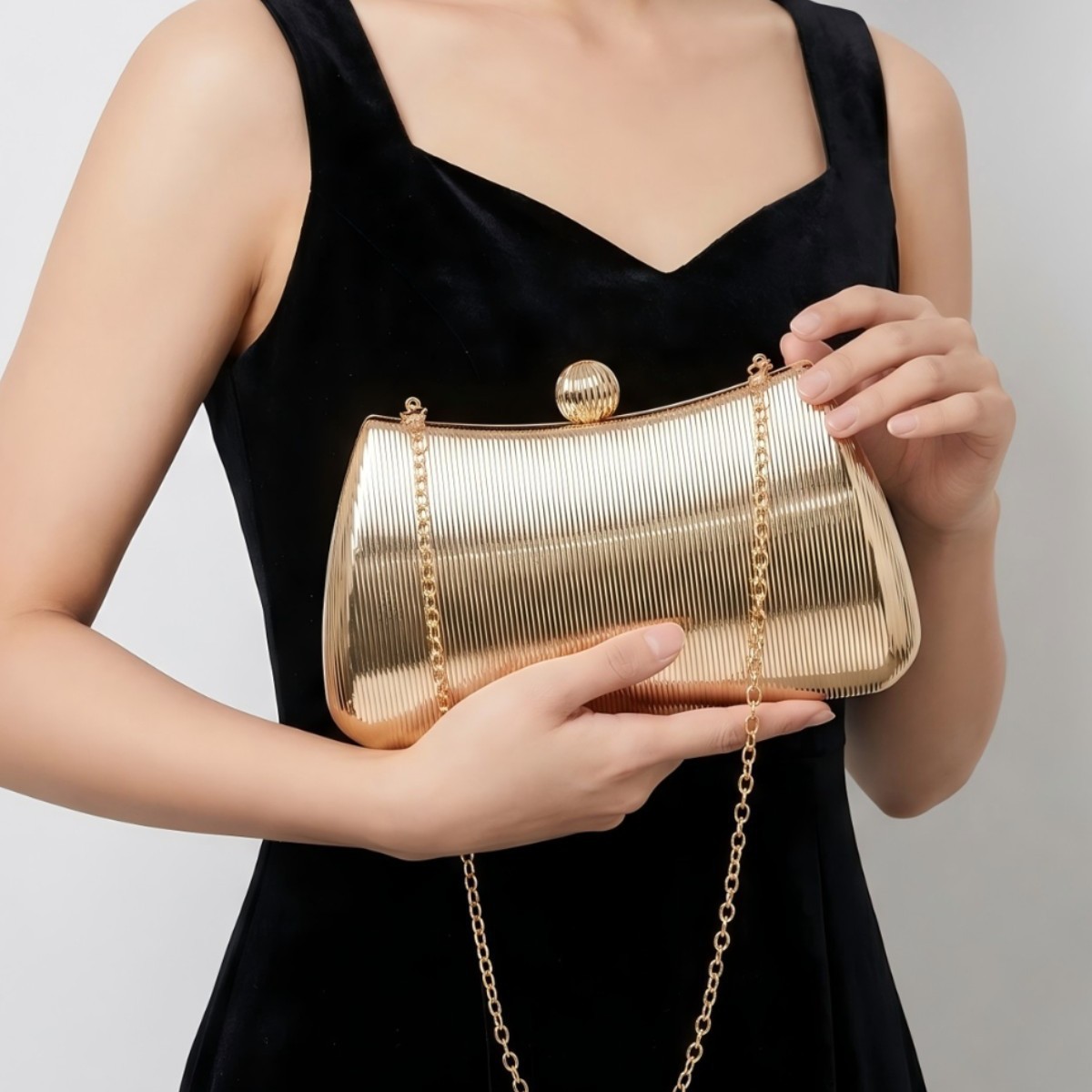Tas tangan wanita elegan berte - Luxury Bags Gold ulasan dan harga