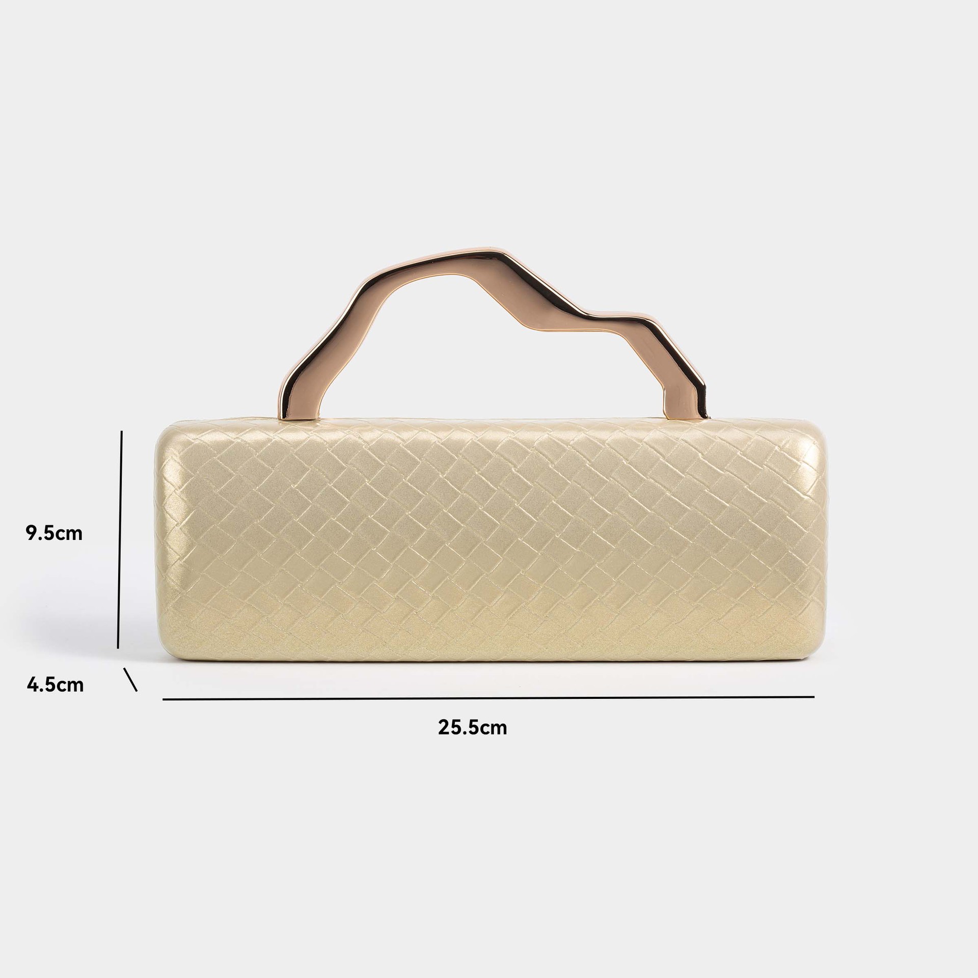 Tas Selempang Kulit PU Clutch  - Luxury Bags Gold ulasan dan harga