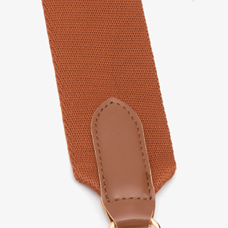 Tali Tas Warna Solid Desainer  - Belt Bag Leather Wide ulasan dan harga