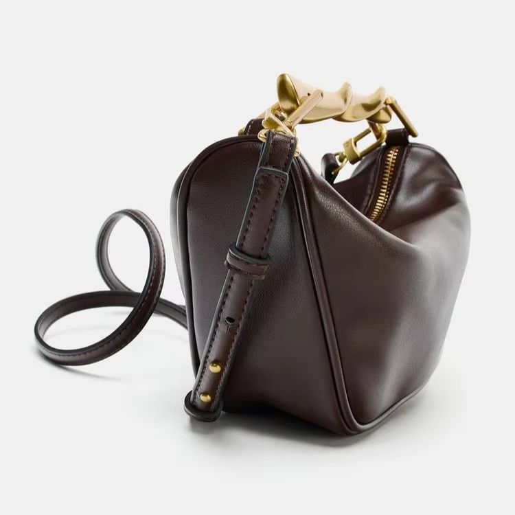 Tas selempang wanita bergaya v - Luxury Bags Gold ulasan dan harga