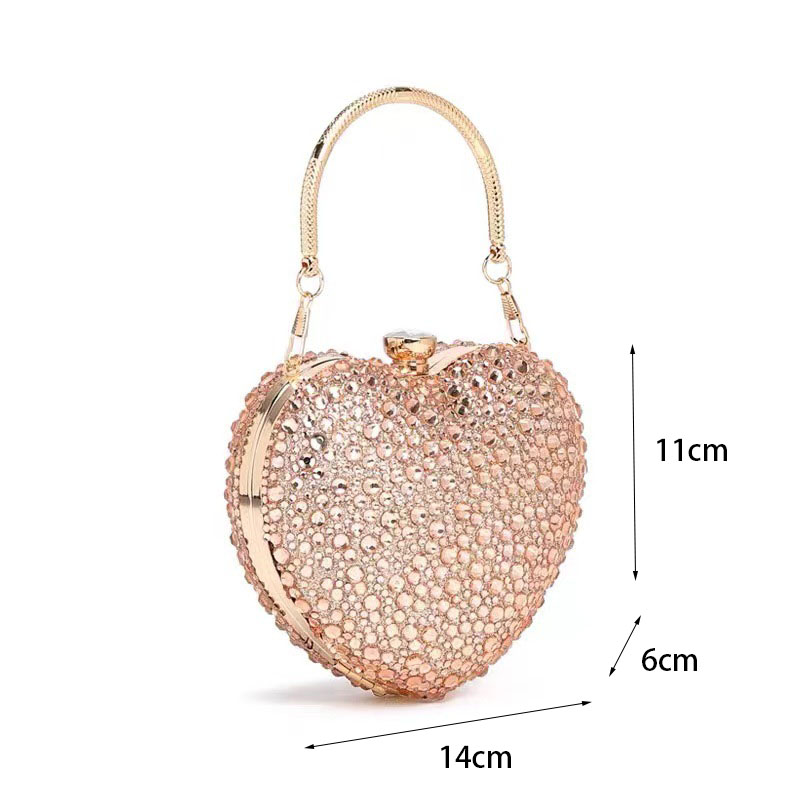 Tas Clutch Kristal Berbentuk H - Mini Bag Evening Clutch ulasan dan harga