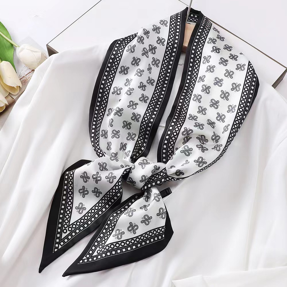 Syal Sutra Motif Zebra Mewah u - Luxury Bags In China ulasan dan harga