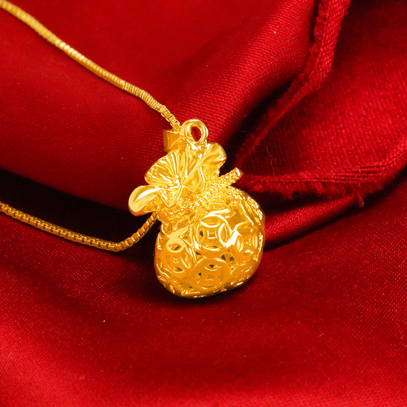 Kalung Liontin Tas Keberuntung - Luxury Bags Yellow ulasan dan harga