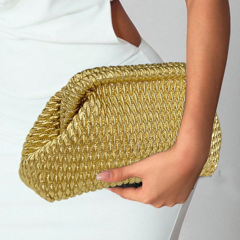 Tas Clutch Wanita Mewah Anyama - Luxury Bags Gold ulasan dan harga