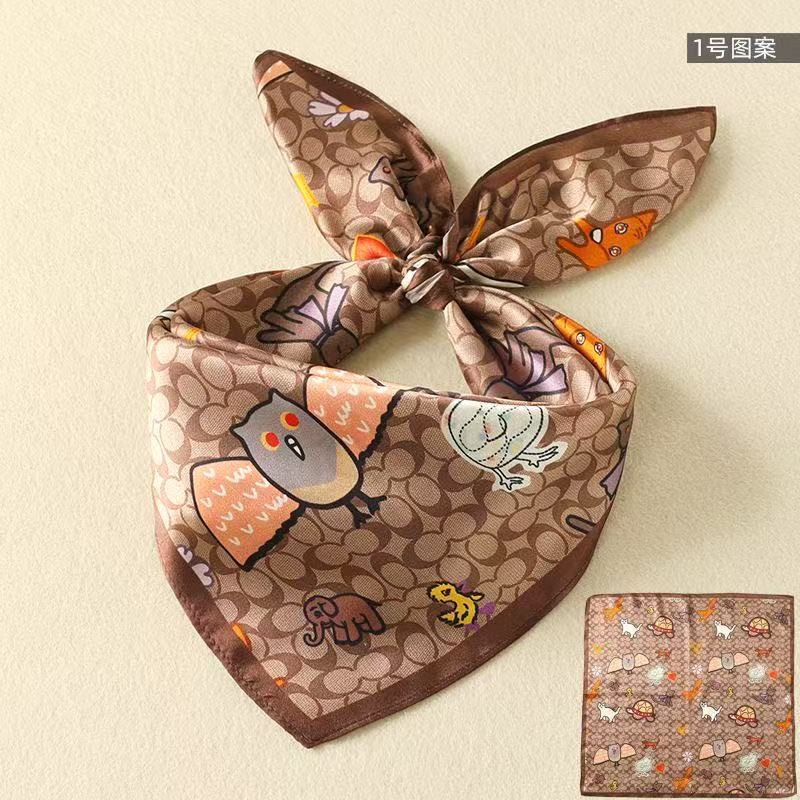 Syal Sutra Baru Wanita Motif B - Luxury Bags Online ulasan dan harga