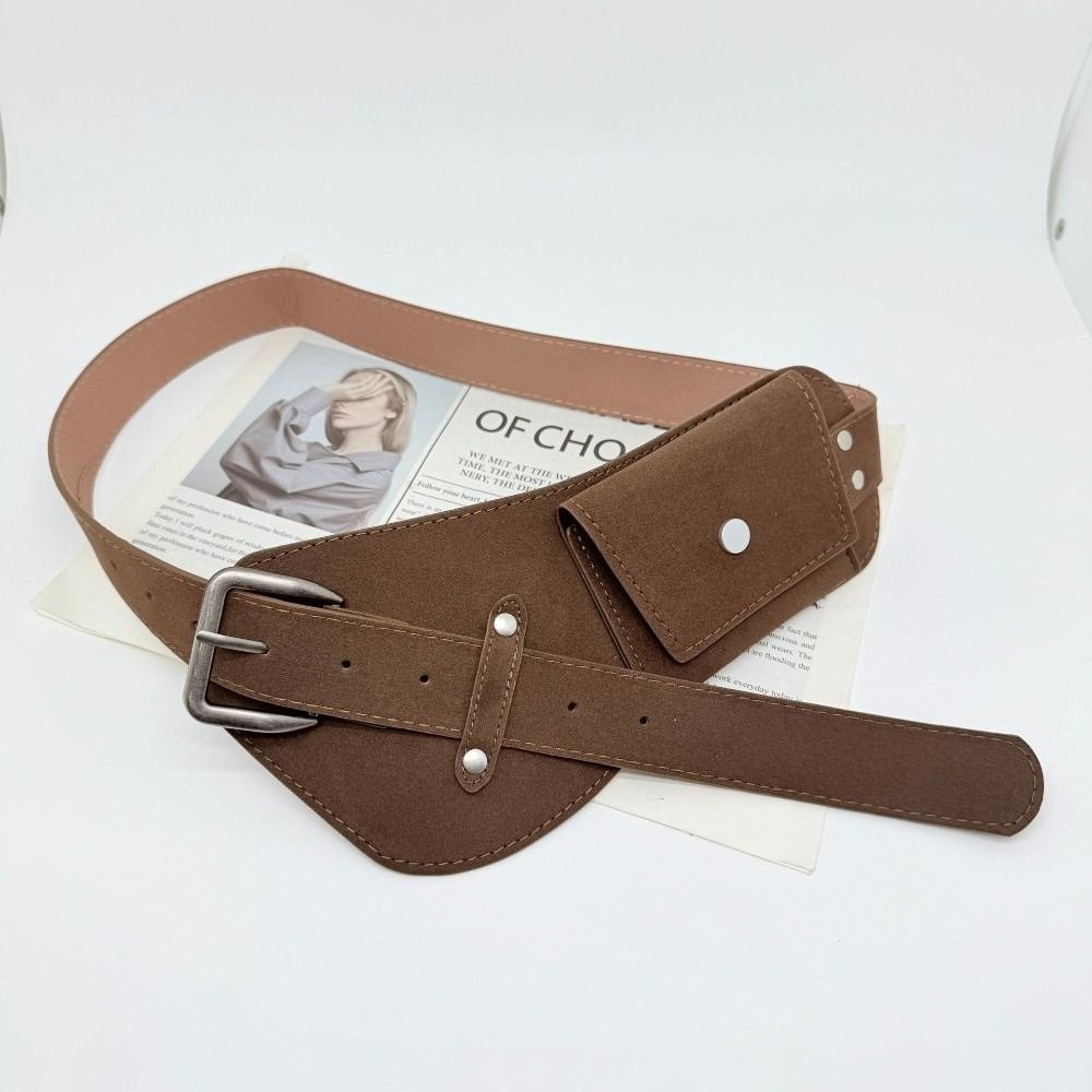 Sabuk Pinggang Lebar Gaya Kobo - Belt Bag Leather Wide ulasan dan harga