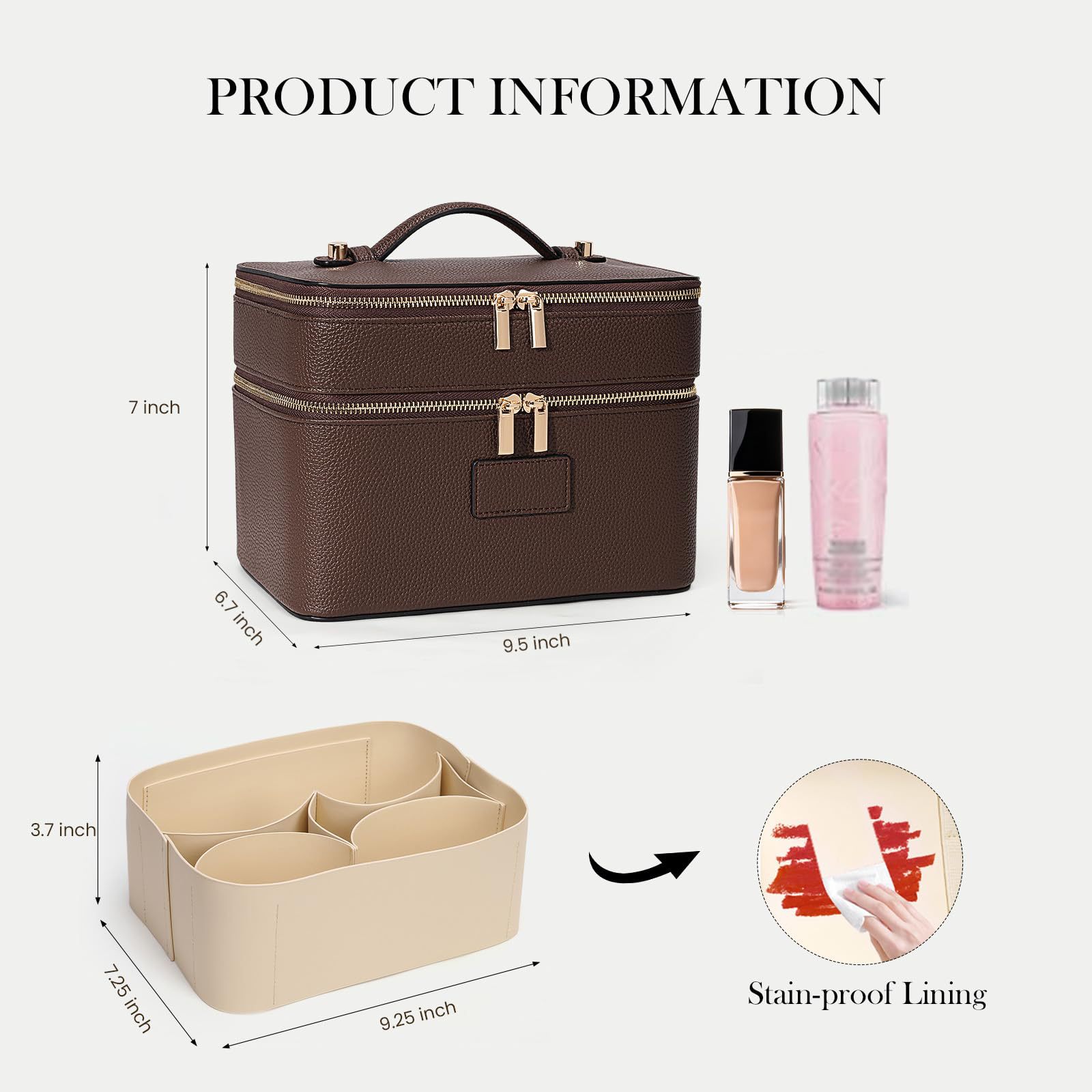 Tas Kosmetik Mewah Berkapasita - Luxury Bags For Travel ulasan dan harga