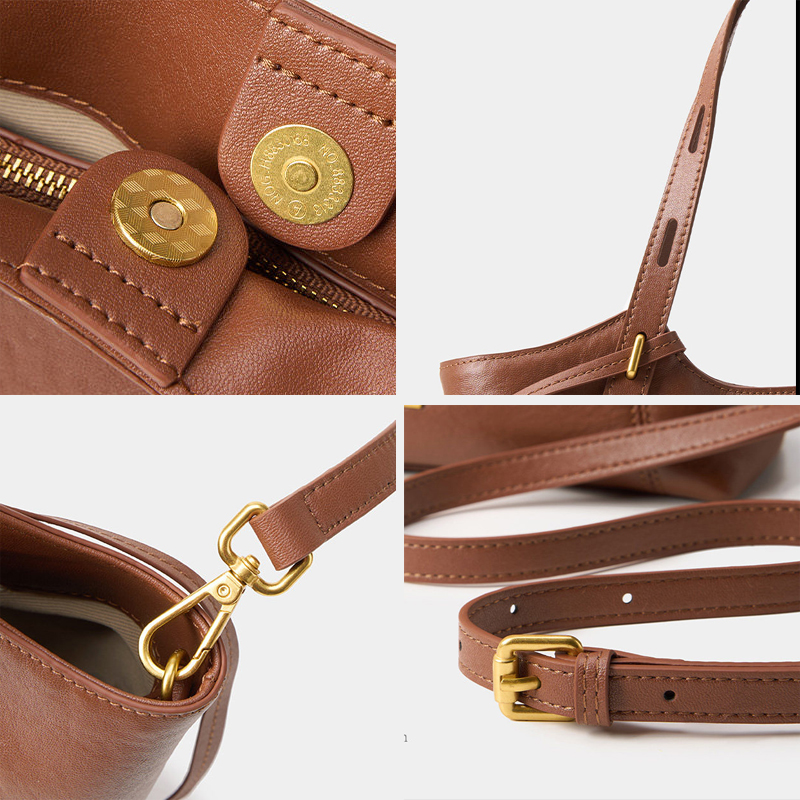 Tas Selempang Wanita Kulit Sap - Luxury Bags Gold ulasan dan harga