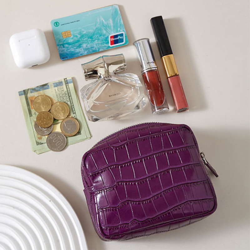 Dompet Koin Kulit Asli Mewah M - Luxury Ziploc Bags ulasan dan harga