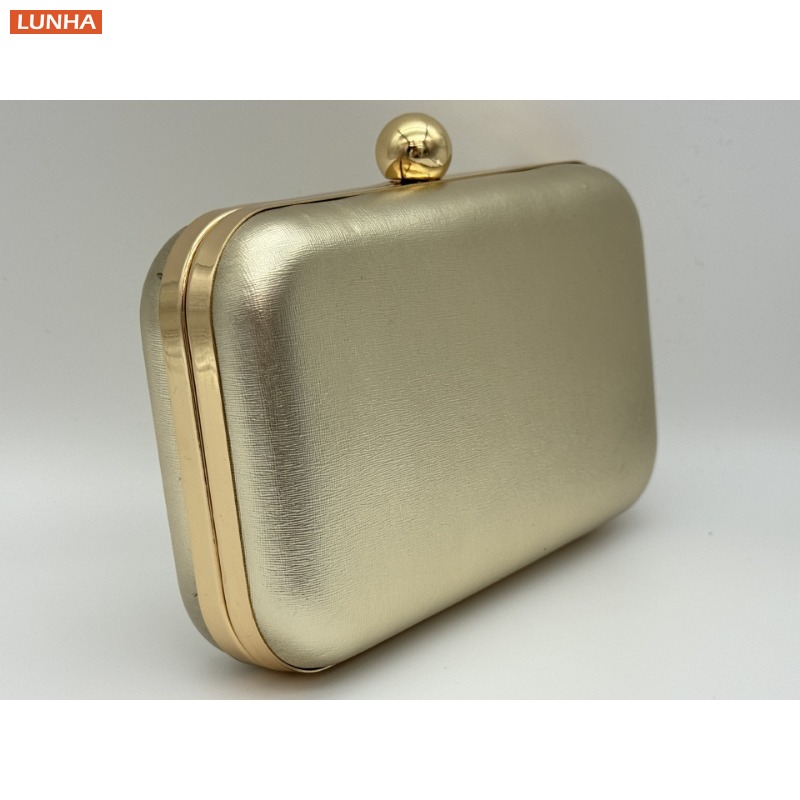 Tas Malam Tas Kotak Metalik An - Luxury Bags Gold ulasan dan harga