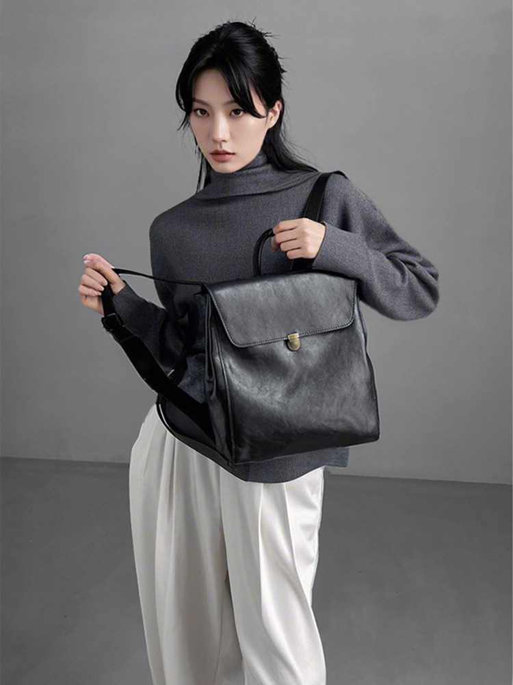 Ransel Kulit Asli Merek Mewah  - Luxury High Quality Bags ulasan dan harga