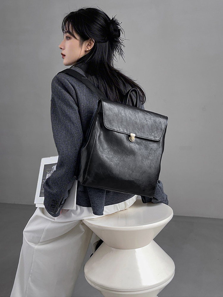 Ransel Kulit Asli Merek Mewah  - Luxury High Quality Bags ulasan dan harga