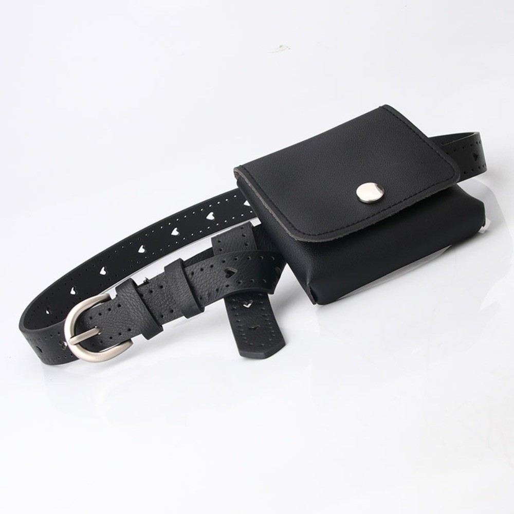 Tas Pinggang Wanita Kulit PU B - Belt Bag Leather Wide ulasan dan harga