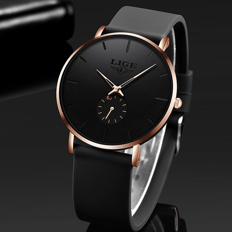 LIGE Jam Tangan Pria Modis Bar - Luxury Bags Brands List ulasan dan harga