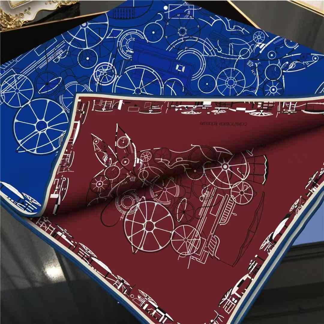 Syal Sutra Twill Desainer Mewa - Luxury Bags Hong Kong ulasan dan harga