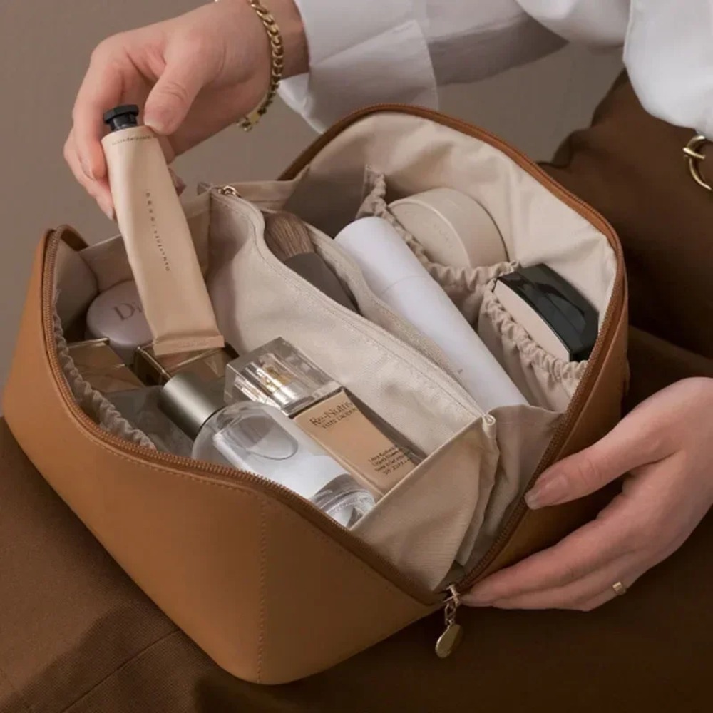 Tas Organizer Makeup Wanita, T - Luxury Ziploc Bags ulasan dan harga