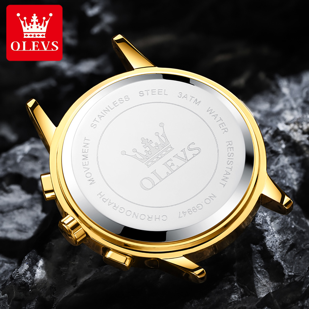 Jam Tangan Pria OLEVS 9947 Asl - Luxury Bags Brands List ulasan dan harga