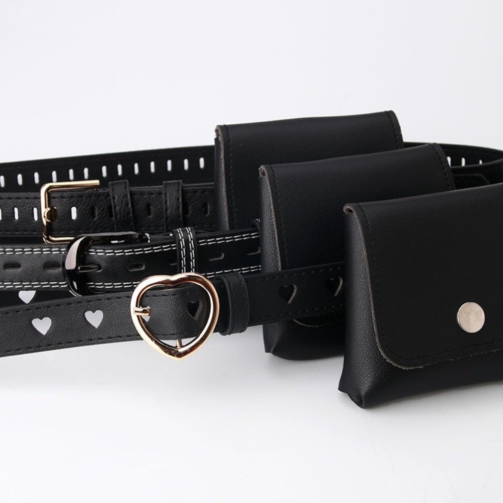 Tas Pinggang Wanita Kulit PU,  - Belt Bag Leather Wide ulasan dan harga