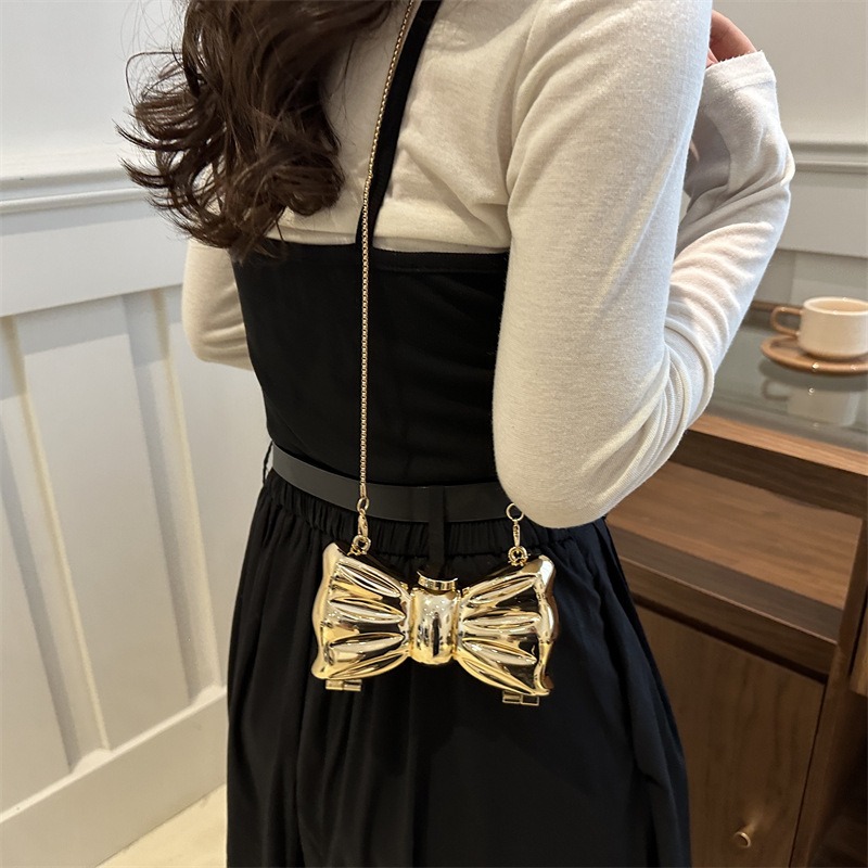 Tas Selempang Mini Logam Mewah - Luxury Bags In China ulasan dan harga